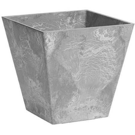 Novelty Manufacturing 36140 Ella Square Rectangle Planter Gray Novelty Manufacturing 36140 Ella Square Rectangle Planter Gray